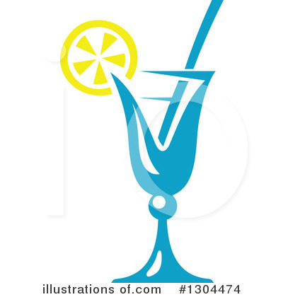 Royalty-Free (RF) Cocktail Clipart Illustration by Vector Tradition SM - Stock Sample #1304474