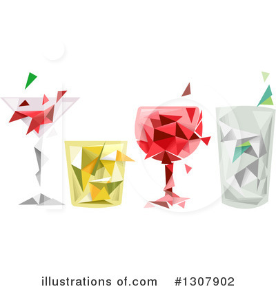 Champagne Clipart #1307902 by BNP Design Studio