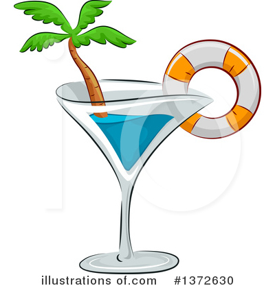 Royalty-Free (RF) Cocktail Clipart Illustration by BNP Design Studio - Stock Sample #1372630