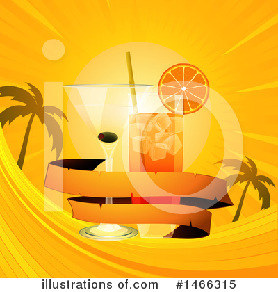 Royalty-Free (RF) Cocktail Clipart Illustration by elaineitalia - Stock Sample #1466315