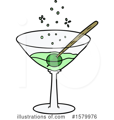 Royalty-Free (RF) Cocktail Clipart Illustration by lineartestpilot - Stock Sample #1579976