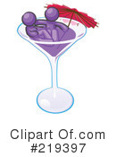Cocktail Clipart #219397 by Leo Blanchette