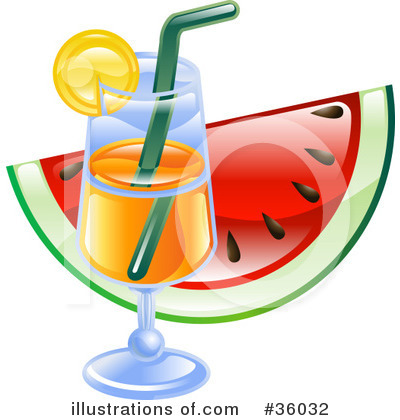 Royalty-Free (RF) Cocktail Clipart Illustration by AtStockIllustration - Stock Sample #36032