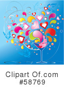 Cocktail Clipart #58769 by MilsiArt