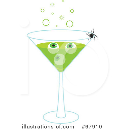 Royalty-Free (RF) Cocktail Clipart Illustration by Rosie Piter - Stock Sample #67910