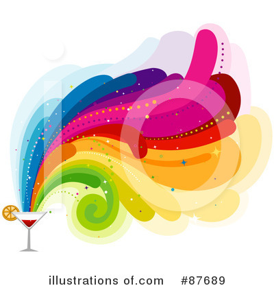 Royalty-Free (RF) Cocktail Clipart Illustration by BNP Design Studio - Stock Sample #87689