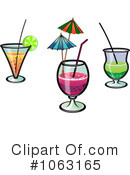 Cocktails Clipart #1063165 by Vector Tradition SM
