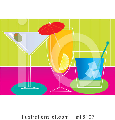 Cocktail Clipart #16197 by Maria Bell