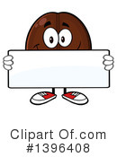 Coffee Bean Character Clipart #1396408 by Hit Toon
