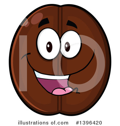 Coffee Beans Clipart #1396420 by Hit Toon