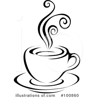 Royalty-Free (RF) Coffee Clipart Illustration by cidepix - Stock Sample #100860