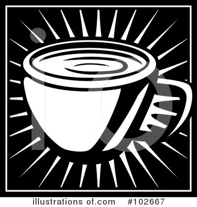 Royalty-Free (RF) Coffee Clipart Illustration by Cory Thoman - Stock Sample #102667