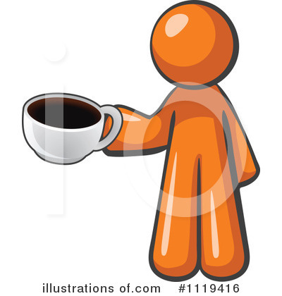 Royalty-Free (RF) Coffee Clipart Illustration by Leo Blanchette - Stock Sample #1119416