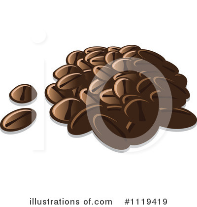 Royalty-Free (RF) Coffee Clipart Illustration by Leo Blanchette - Stock Sample #1119419