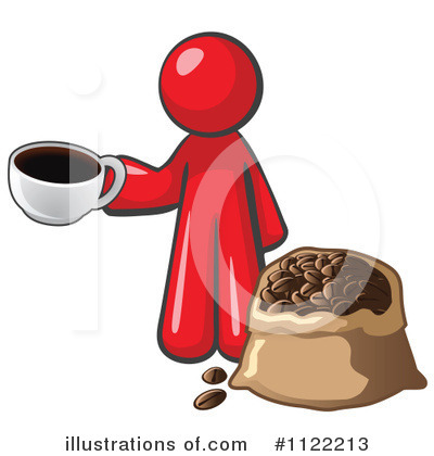 Royalty-Free (RF) Coffee Clipart Illustration by Leo Blanchette - Stock Sample #1122213