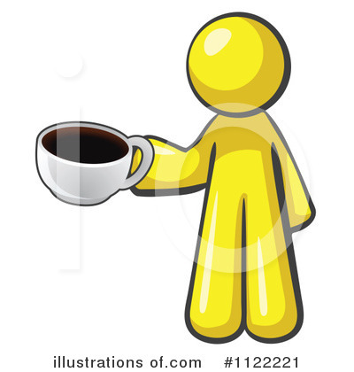 Royalty-Free (RF) Coffee Clipart Illustration by Leo Blanchette - Stock Sample #1122221