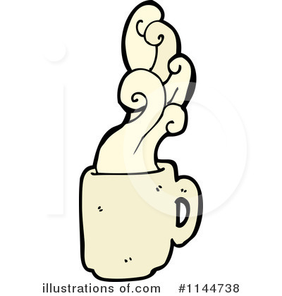 Royalty-Free (RF) Coffee Clipart Illustration by lineartestpilot - Stock Sample #1144738