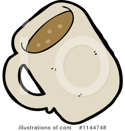 Royalty-Free (RF) Coffee Clipart Illustration by lineartestpilot - Stock Sample #1144748