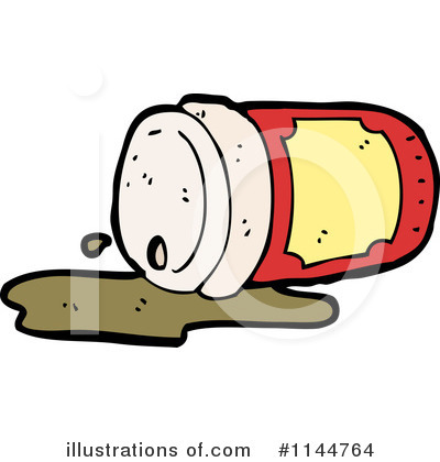 Royalty-Free (RF) Coffee Clipart Illustration by lineartestpilot - Stock Sample #1144764