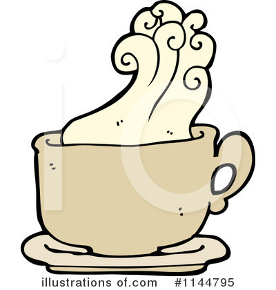 Royalty-Free (RF) Coffee Clipart Illustration by lineartestpilot - Stock Sample #1144795