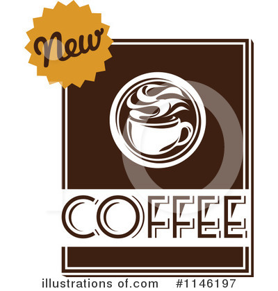 Royalty-Free (RF) Coffee Clipart Illustration by elena - Stock Sample #1146197