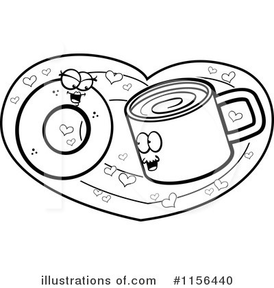 Donut Clipart #1156440 by Cory Thoman