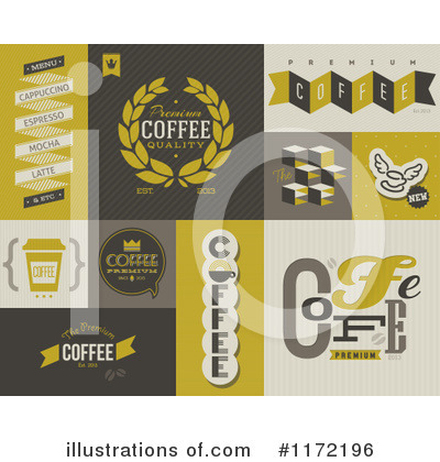 Coffee Logo Clipart #1172196 by elena