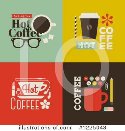 Royalty-Free (RF) Coffee Clipart Illustration by elena - Stock Sample #1225043