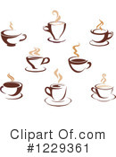 Coffee Clipart #1229361 by Vector Tradition SM