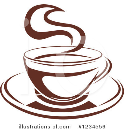 Royalty-Free (RF) Coffee Clipart Illustration by Vector Tradition SM - Stock Sample #1234556