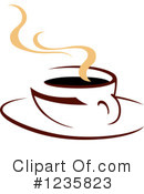 Coffee Clipart #1235823 by Vector Tradition SM