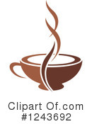 Coffee Clipart #1243692 by Vector Tradition SM