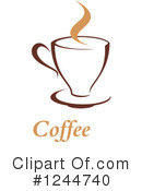 Coffee Clipart #1244740 by Vector Tradition SM