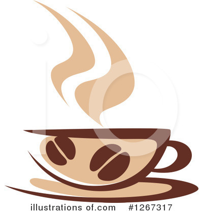Royalty-Free (RF) Coffee Clipart Illustration by Vector Tradition SM - Stock Sample #1267317