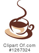 Coffee Clipart #1267324 by Vector Tradition SM
