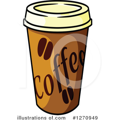 Royalty-Free (RF) Coffee Clipart Illustration by Vector Tradition SM - Stock Sample #1270949