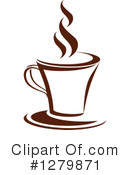Coffee Clipart #1279871 by Vector Tradition SM