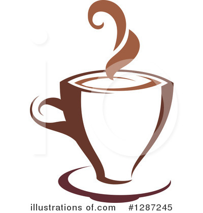 Royalty-Free (RF) Coffee Clipart Illustration by Vector Tradition SM - Stock Sample #1287245