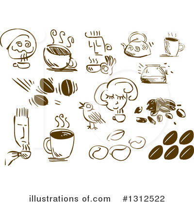 Coffee Clipart #1312522 by Liron Peer