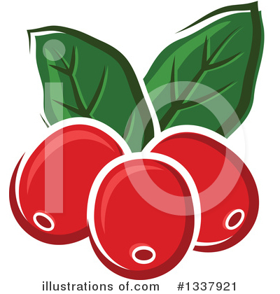 Coffee Berry Clipart #1337921 by Vector Tradition SM