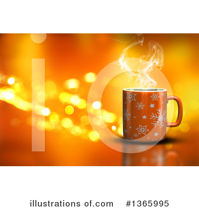 Royalty-Free (RF) Coffee Clipart Illustration by KJ Pargeter - Stock Sample #1365995