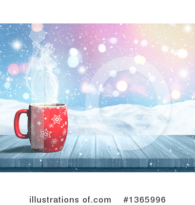 Royalty-Free (RF) Coffee Clipart Illustration by KJ Pargeter - Stock Sample #1365996