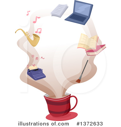 Royalty-Free (RF) Coffee Clipart Illustration by BNP Design Studio - Stock Sample #1372633