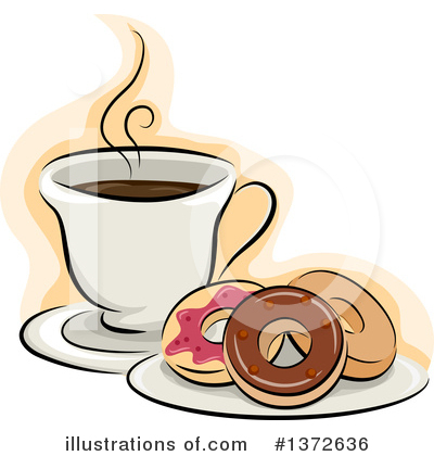 Doughnuts Clipart #1372636 by BNP Design Studio