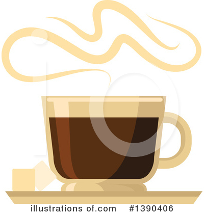Coffee Clipart #1390406 by Vector Tradition SM