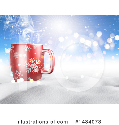 Royalty-Free (RF) Coffee Clipart Illustration by KJ Pargeter - Stock Sample #1434073