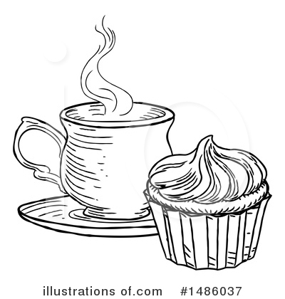Royalty-Free (RF) Coffee Clipart Illustration by AtStockIllustration - Stock Sample #1486037