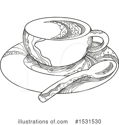 Royalty-Free (RF) Coffee Clipart Illustration by patrimonio - Stock Sample #1531530