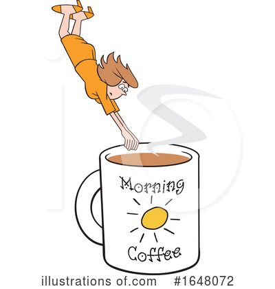Royalty-Free (RF) Coffee Clipart Illustration by Johnny Sajem - Stock Sample #1648072