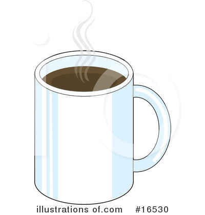 Royalty-Free (RF) Coffee Clipart Illustration by Maria Bell - Stock Sample #16530
